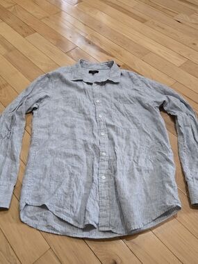 Quince 100% European Linen Button Down